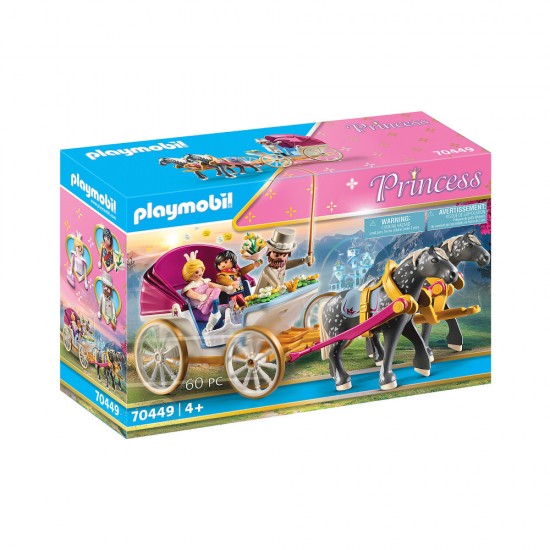 Playmobil Princess - Trasura cu print si printesa