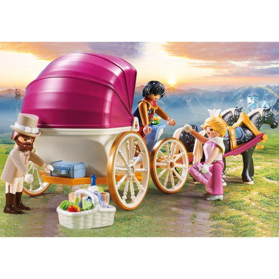 Playmobil Princess - Trasura cu print si printesa
