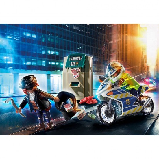 Playmobil City Action - Urmarirea hotului de banci