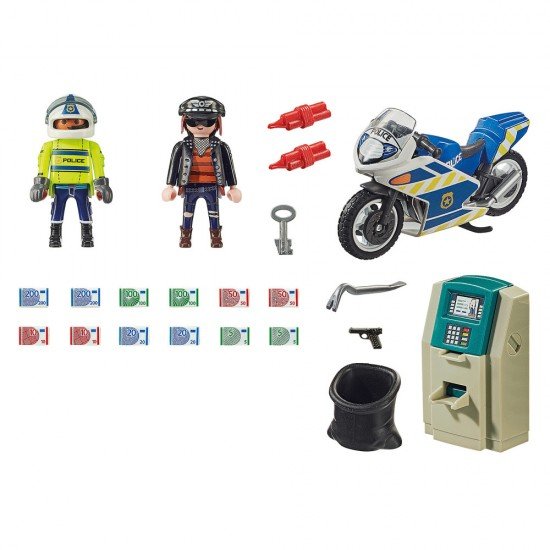 Playmobil City Action - Urmarirea hotului de banci