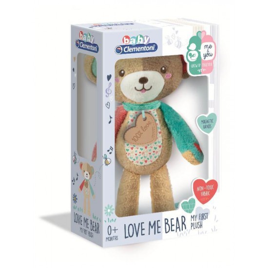 Ursulet de plus muzical Baby Clementoni 