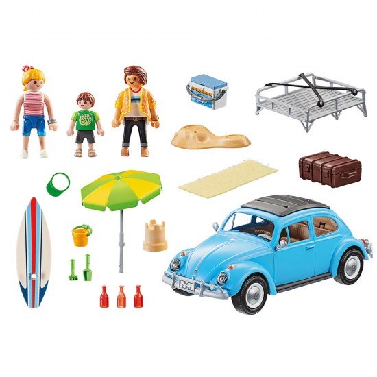 Set constructie Volkswagen Beetle Playmobil 52 piese