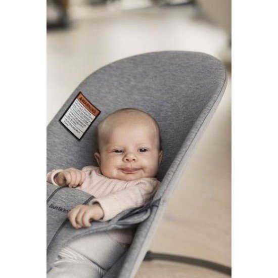 Balansoar bebe Bliss Light Grey 3D Jersey BabyBjorn