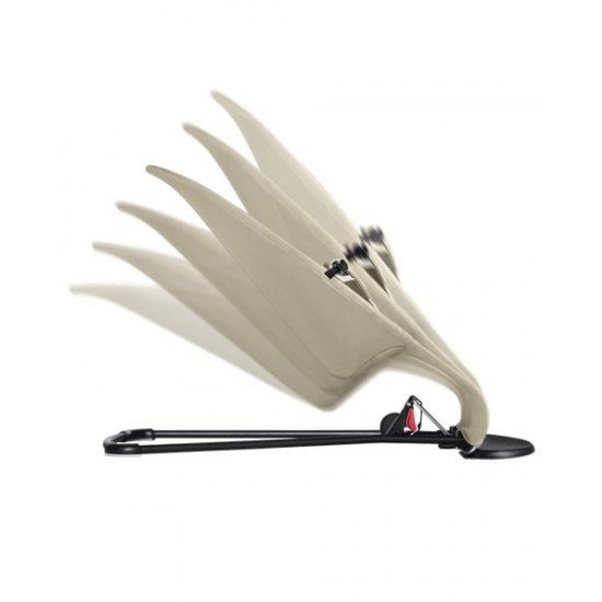 Balansoar bebe Balance Soft Black Dark Gray Bumbac BabyBjorn