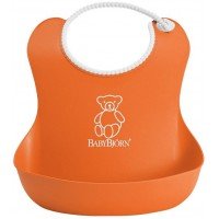 Bavetica moale Soft Bib Orange BabyBjorn 