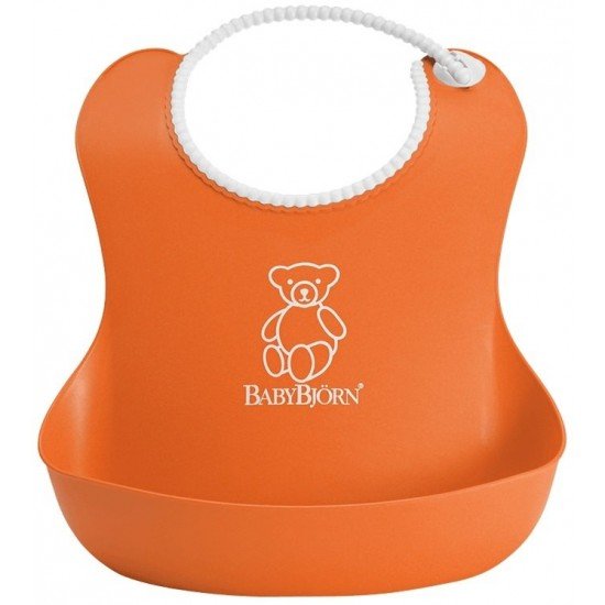 Bavetica moale Soft Bib Orange BabyBjorn 