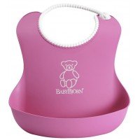 Bavetica moale Soft Bib Pink BabyBjorn