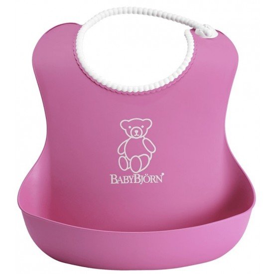 Bavetica moale Soft Bib Pink BabyBjorn