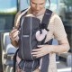 Marsupiu anatomic BabyBjorn Mini cu pozitii multiple de purtare Anthracite 3D Mesh