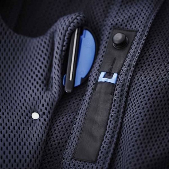 Marsupiu anatomic BabyBjorn Mini cu pozitii multiple de purtare Anthracite 3D Mesh