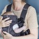 Marsupiu anatomic BabyBjorn Mini cu pozitii multiple de purtare Anthracite 3D Mesh