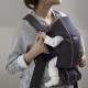 Marsupiu anatomic BabyBjorn Mini cu pozitii multiple de purtare Anthracite 3D Mesh