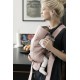 Marsupiu anatomic BabyBjorn Mini cu pozitii multiple de purtare Dusty Pink Bumbac