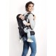 Marsupiu anatomic BabyBjorn One cu pozitii multiple de purtare Denim grey Bumbac