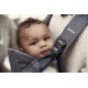 Marsupiu anatomic BabyBjorn One cu pozitii multiple de purtare Denim grey Bumbac