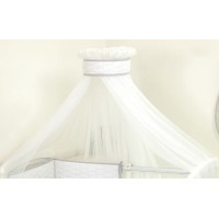 Baldachin alb Jolie