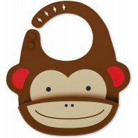 Bavetica de silicon Fold and Go Zoo Skip Hop - Maimutica