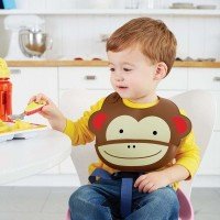 Bavetica de silicon Fold and Go Zoo Skip Hop - Maimutica