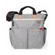 Geanta de scutece Skip Hop Duo Signature Grey Melange