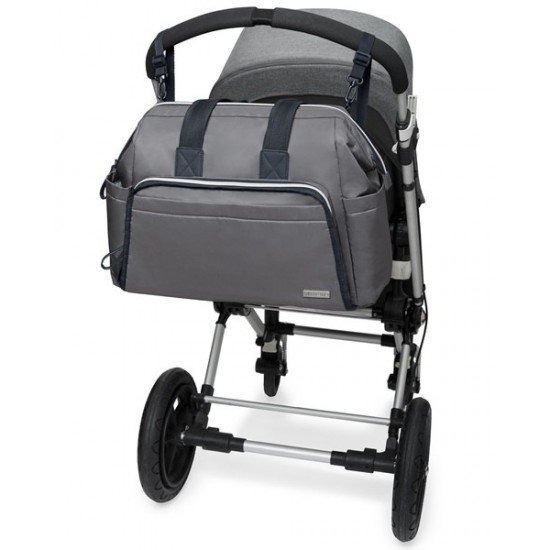 Geanta de scutece Skip Hop Satchel cu deschidere larga