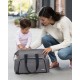 Geanta de scutece Skip Hop Satchel cu deschidere larga