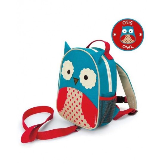 Ghiozdan cu centura de siguranta Skip Hop Zoo Bufnita