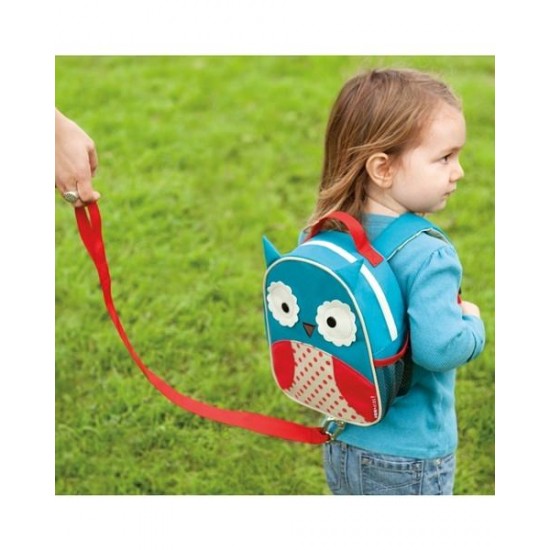 Ghiozdan cu centura de siguranta Skip Hop Zoo Bufnita