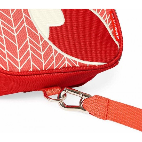 Ghiozdan cu centura de siguranta Zoo Skip Hop – Vulpe