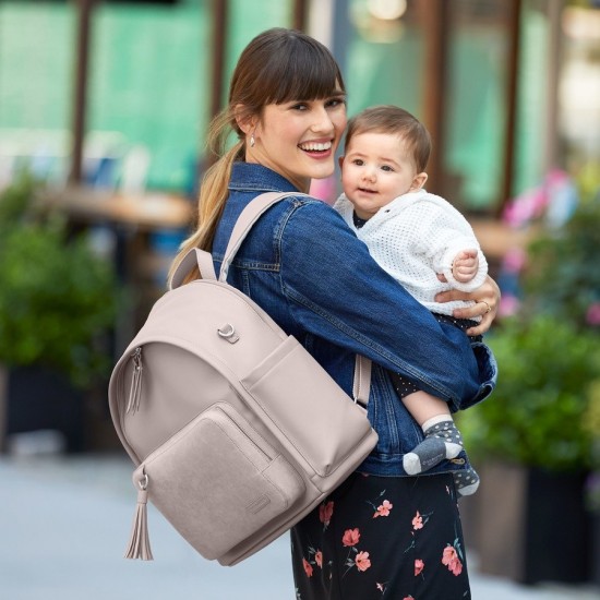 Rucsac pentru scutece Skip Hop Greenwich Gri deschis