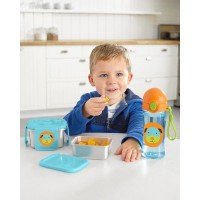 Kit pentru pranz din otel inoxidabil Skip Hop Zoo Catel