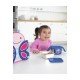 Kit pentru pranz din otel inoxidabil Skip Hop Zoo Fluture