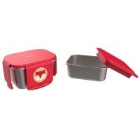 Kit pentru pranz din otel inoxidabil Skip Hop Zoo Vulpe