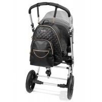 Rucsac pentru scutece matlasat Skip Hop Linx Negru