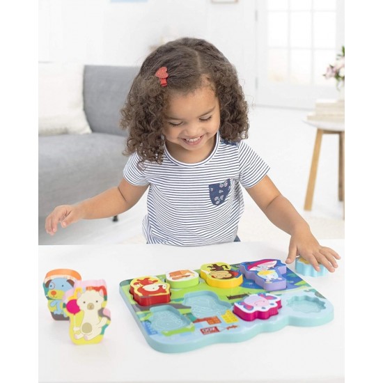 Puzzle Zoo Park Pals Skip Hop 8 piese