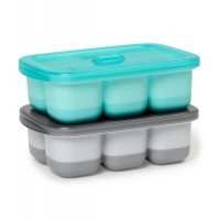 Recipiente pentru congelare Skip Hop Gri / Turcoaz