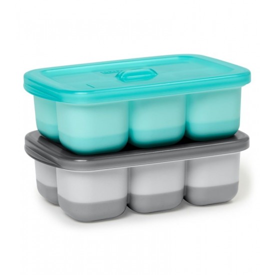 Recipiente pentru congelare Skip Hop Gri / Turcoaz