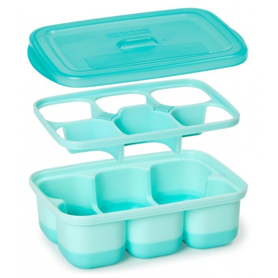 Recipiente pentru congelare Skip Hop Gri / Turcoaz