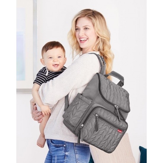 Rucsac pentru scutece Skip Hop Forma Grey