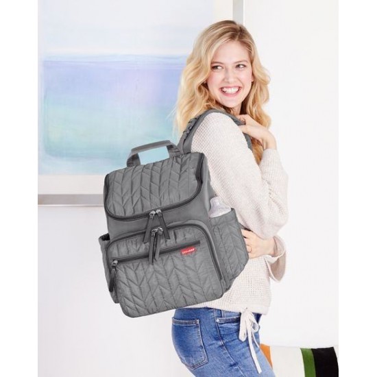 Rucsac pentru scutece Skip Hop Forma Grey