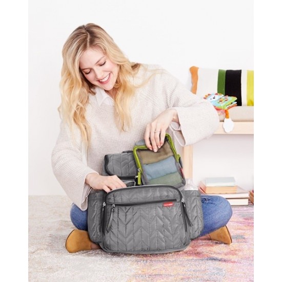 Rucsac pentru scutece Skip Hop Forma Grey