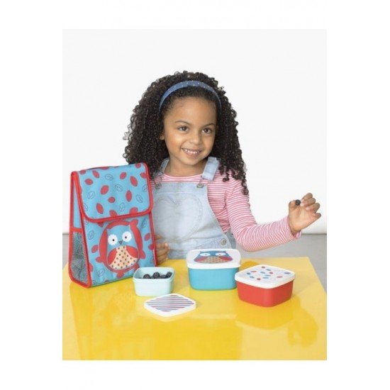 Saculet pentru pranz ZooSkip Hop - Bufnita