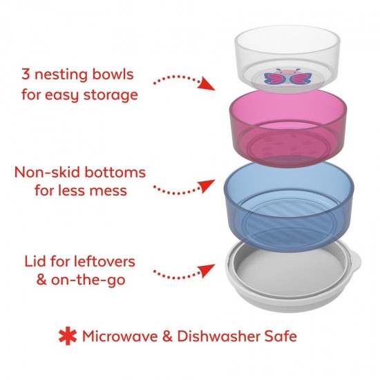 Set boluri anti-alunecare Skip Hop - Fluture