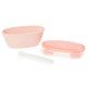 Set de calatorie pentru hranire Skip Hop - Soft coral