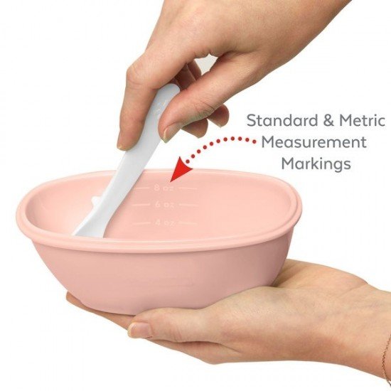 Set de calatorie pentru hranire Skip Hop - Soft coral