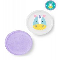 Set farfurii anti-alunecare Skip Hop - Unicorn