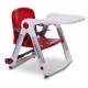 Booster pentru masa pliabil Flippa Dining Booster Red