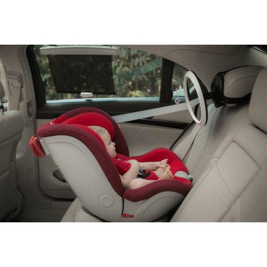 Parasolar auto retractabil Apramo - Ivory