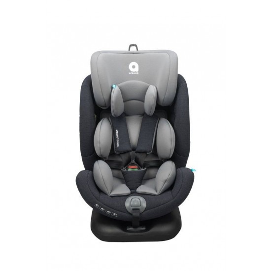 Scaun auto rotativ cu Isofix Unique Agate Grey 0 - 36 kg Apramo