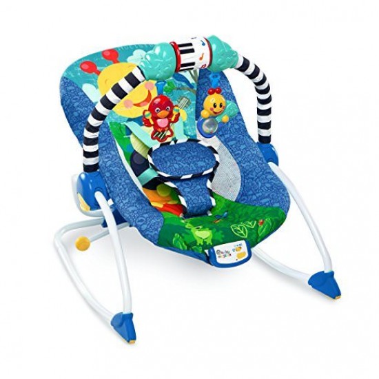 Balansoar cu muzica si vibratii 2 in 1 Symphony Rocker Baby Einstein