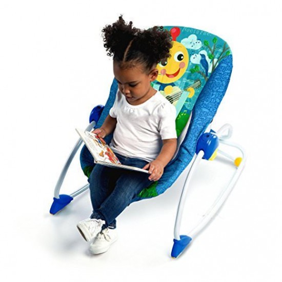 Balansoar cu muzica si vibratii 2 in 1 Symphony Rocker Baby Einstein